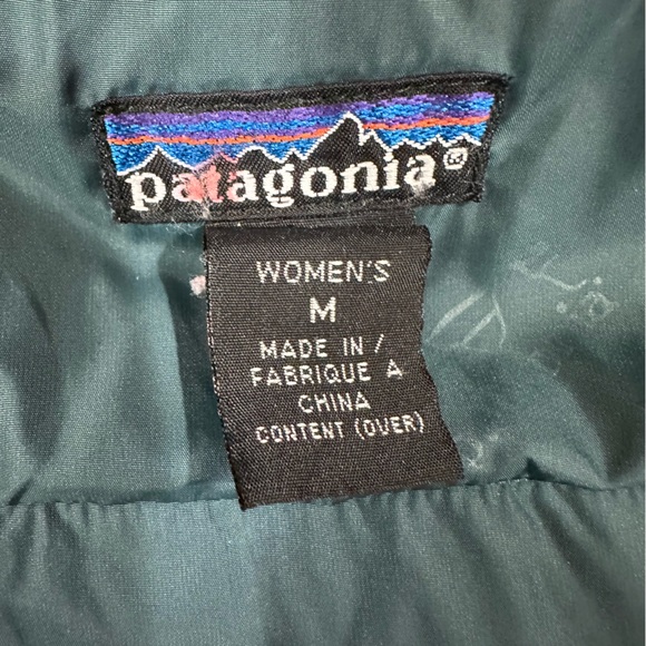 Vintage Patagonia Guide Parka Insulated Blue Removable Hood Medium READ - Picture 9 of 14